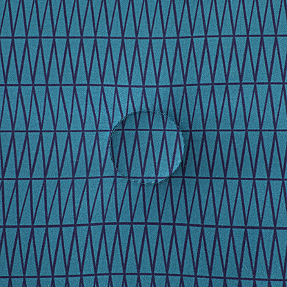 Struktur Cloud Blue - Wasbaar hoesloos dekbed