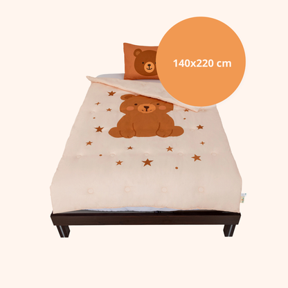 Snork Cuddle Caramel - Waschbare hüllenlose Bettdecke für Kinder