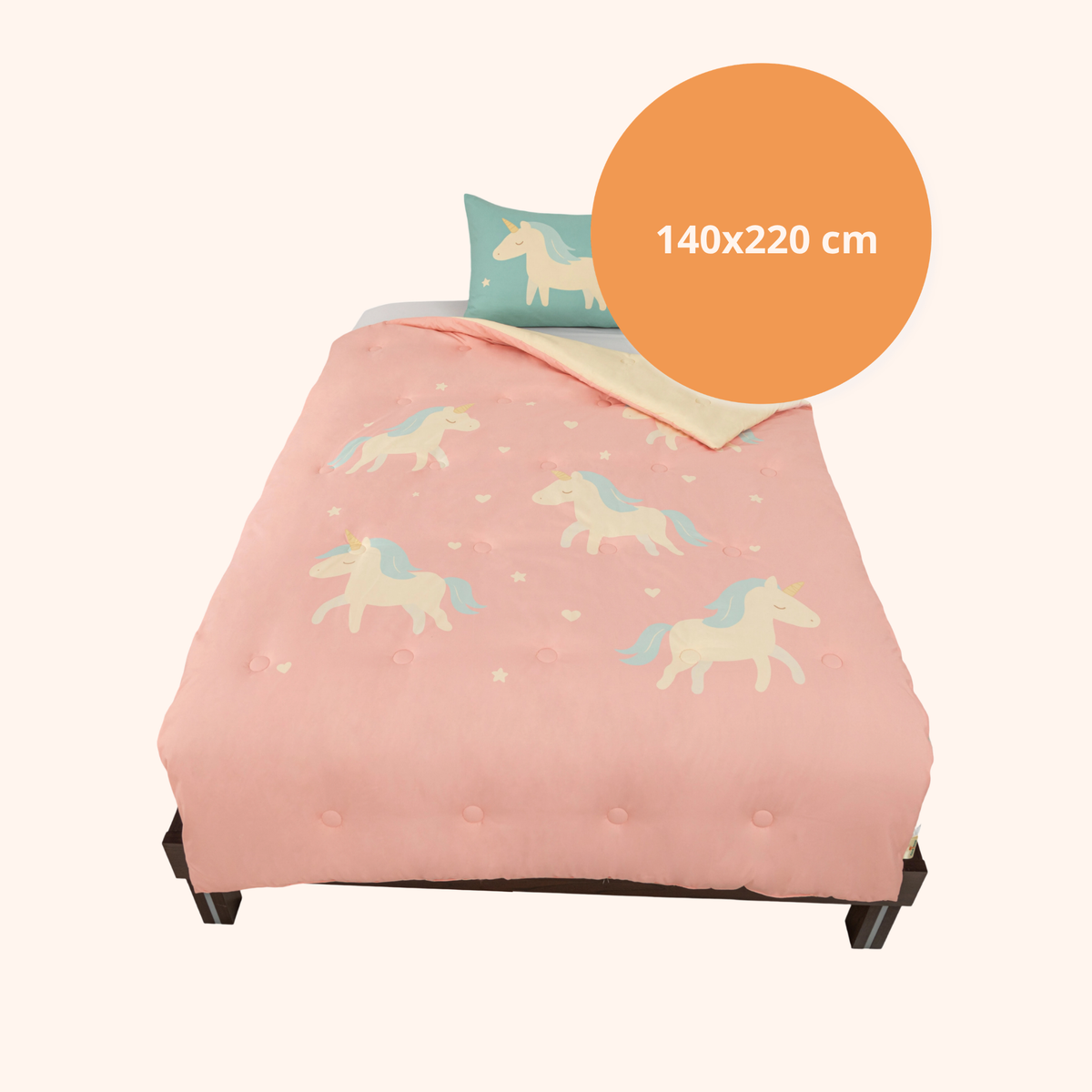 Snork Magical Meadow - Wasbaar hoesloos dekbed voor de kinderen