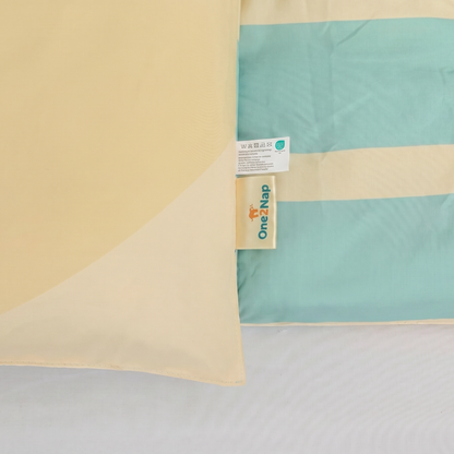 Sommardröm - Mint Calm - Waschbare Bettdecke ohne Bezug