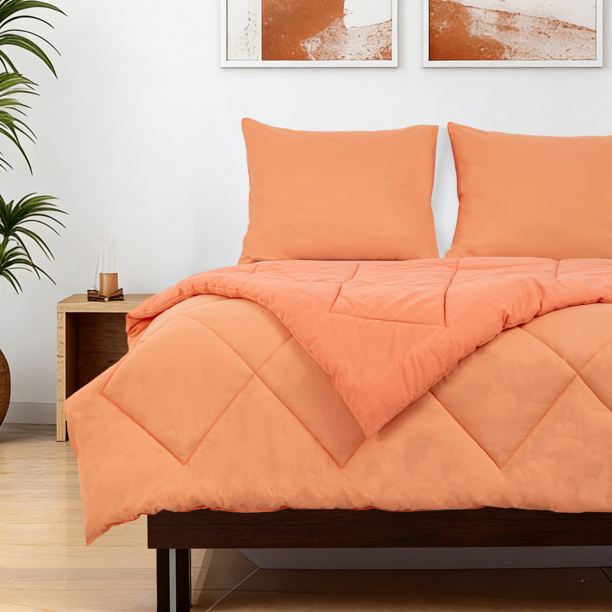 Sommarvino - Nordic Clay - Waschbare Decke ohne Bezug