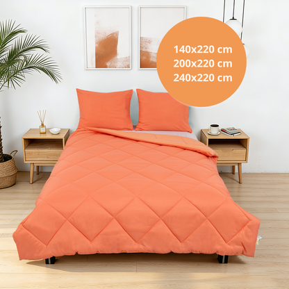Sommarvino - Nordic Clay - Waschbare Decke ohne Bezug