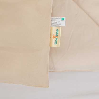 Sommarvino – Pale Linen – Waschbares Steppbett ohne Bezug