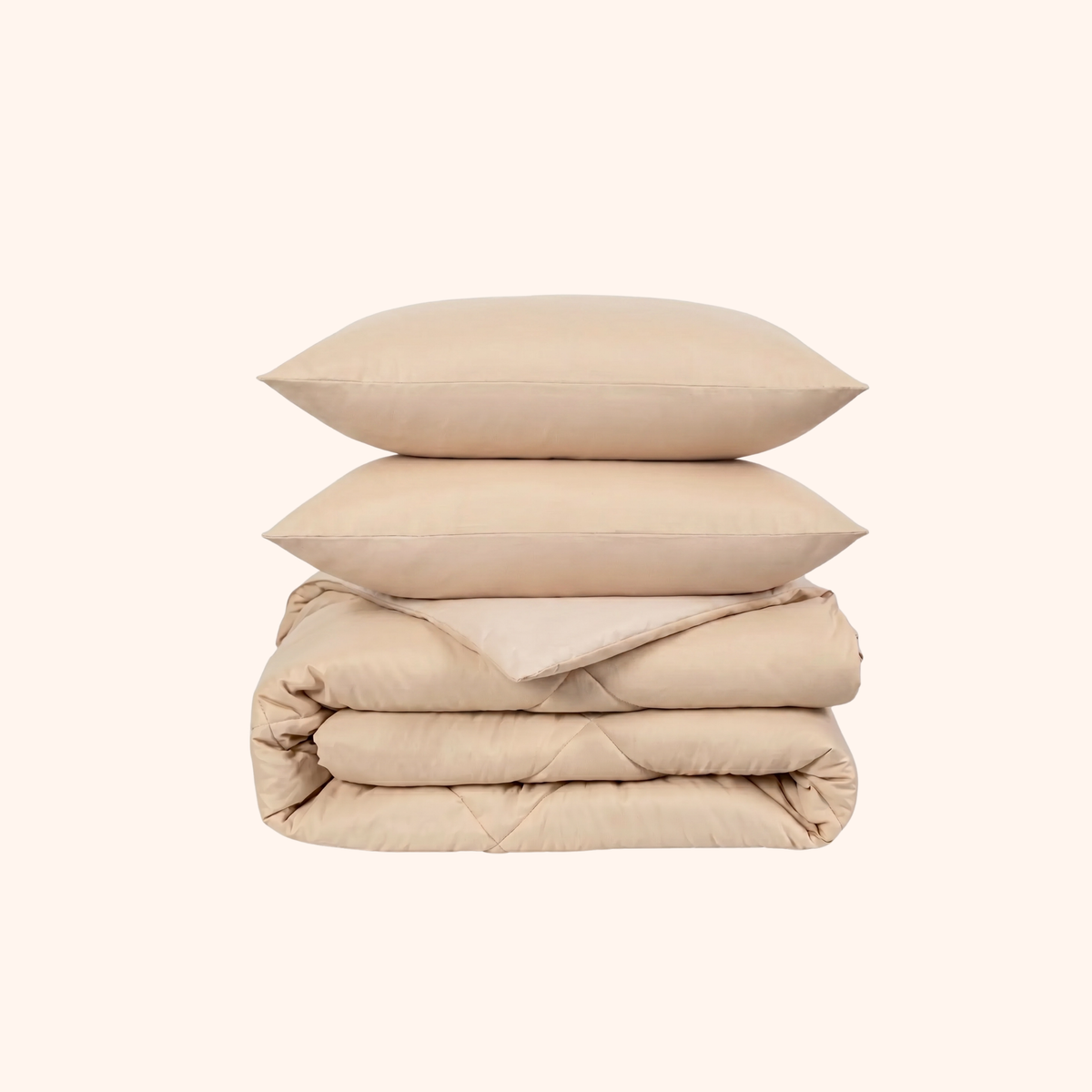 Sommarvino – Pale Linen – Waschbares Steppbett ohne Bezug