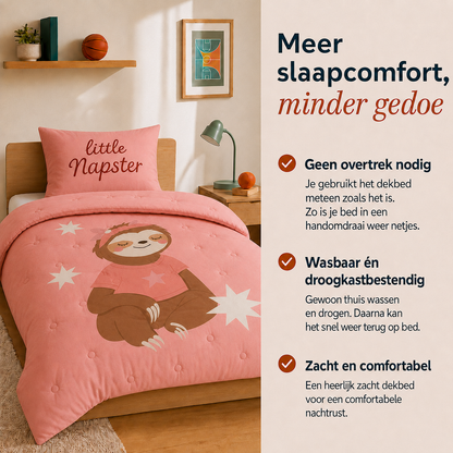 Snork Lazy Days – Waschbare Bettdecke ohne Bezug für Kinder