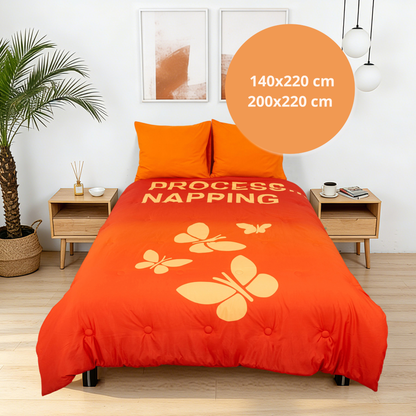 Take-it-Lazy - The Optimist - Waschbare bettbezugslose Decke