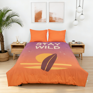 Take-it-Lazy - The Rebel Surfer - Waschbare bettbezuglose Bettdecke