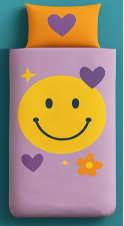 Good vibes - Good Vibes Only - Wasbaar hoesloos dekbed voor de kinderen