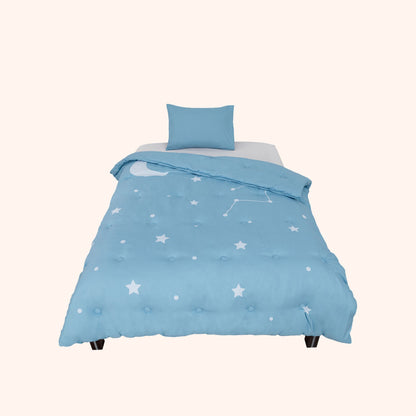 Dream Moonlit Sky - Waschbare Bettdecke ohne Bezug für Teenager und Studenten