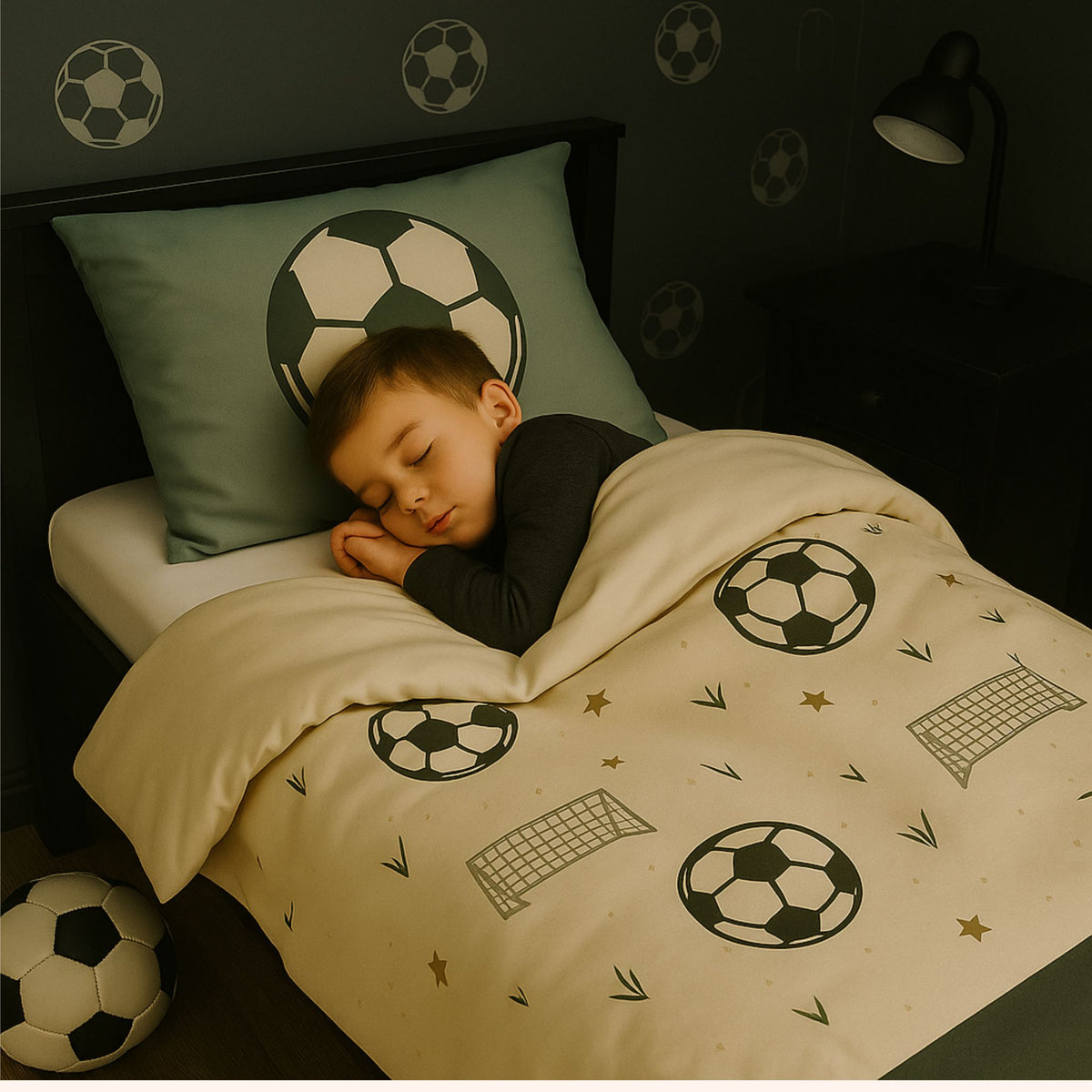 Snork Goal Getter - Waschbare bettbezugslose Bettdecke für Kinder