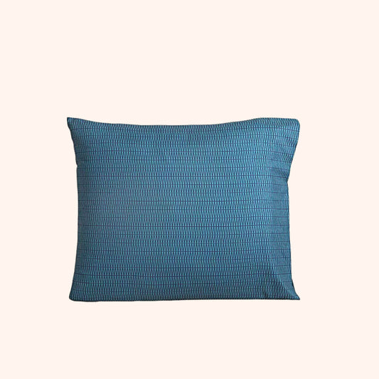 🎁 Struktur Cloud Blue – Kussensloop 60x70 cm | Scandinavische frisheid (100% off)