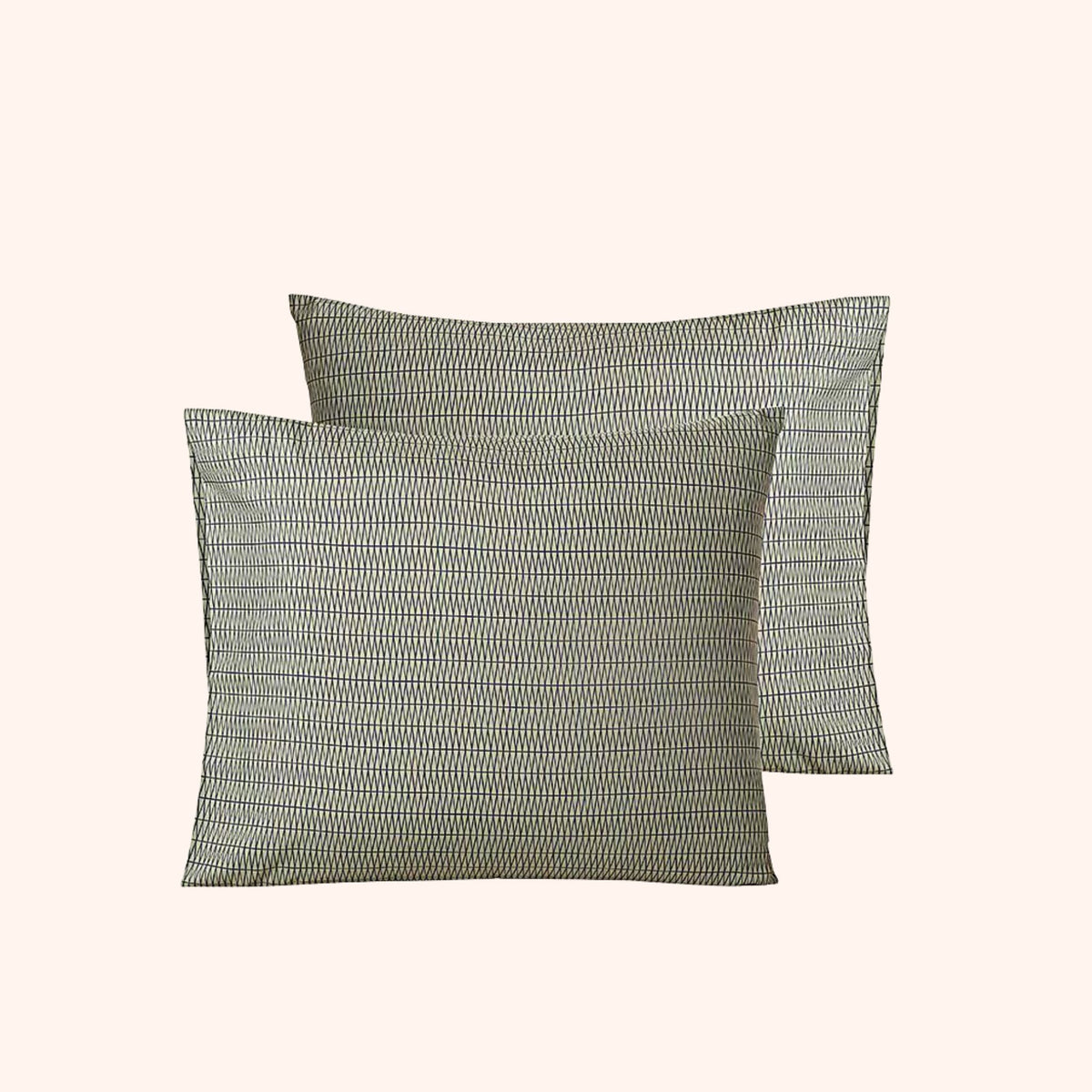 Struktur Olive Leaf – Kussensloop 60x70 cm | Natuurlijke Scandinavische rust