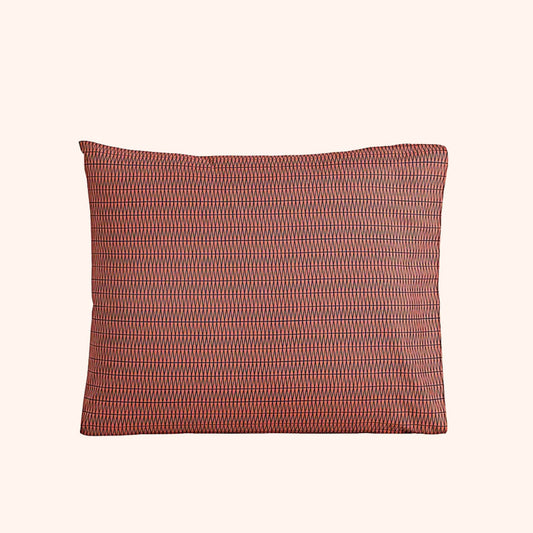 🎁 Struktur Velvet Plum – Kussensloop 60x70 cm | Luxueuze Scandinavische warmte (100% off)